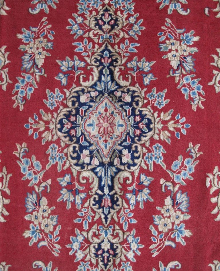 6.5 x 9.2 Geninue Persian Kerman Rug #B-81850