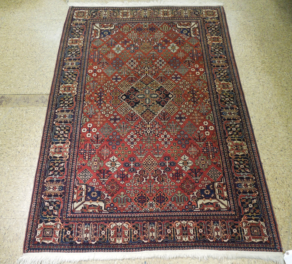 4.5 x 6.7 Antique Persian Josheghan Fine Rug #PIX-25812