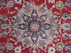 Load image into Gallery viewer, 10.7 x 15.8 SIGNED CARPET Persian Najafabad Esfahan Wool Rug Red Blue #B-81108