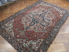 Load image into Gallery viewer, 7.4 x 11 Authentic Antique Persian Serapi Rug 1930's #PIX-22351