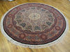 Load image into Gallery viewer, 8 x 8 Fine Quality Wool and Silk Dom Esfahan Rg #PIX-26301