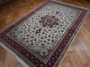 Load image into Gallery viewer, 6.7 x 9.8 Fine Authentic Persian Tabriz Rug Handmade Iran Wool and Silk 400 KPSI #PIX-21979