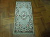 Load image into Gallery viewer, 2 x 4 Light Green Handmade Rug Aubusson Bamboo Silk #PIX-17545