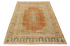 Load image into Gallery viewer, 10 x 13.3 Antique Persian Kerman Rug Faded Coral #PIX-26924
