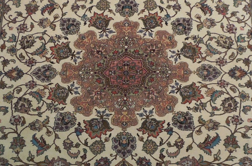 6 x 9.4 Persian High Quality 400 KPSI Tabriz Rug #PIX-18142