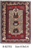 Load image into Gallery viewer, 3.4 x 4.9 Persian Ethnic Tribal Hamadan Rug #PIX-82701
