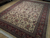 Load image into Gallery viewer, 8.9 x 11.4 Semi-Antique Persian Heriz Rug All Over Ivory #PIX-18391
