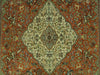 Load image into Gallery viewer, 6.9 x 10 Authentic Persian Tabriz Tabataba Rug Hunting Deer's Birds #PIX-18060