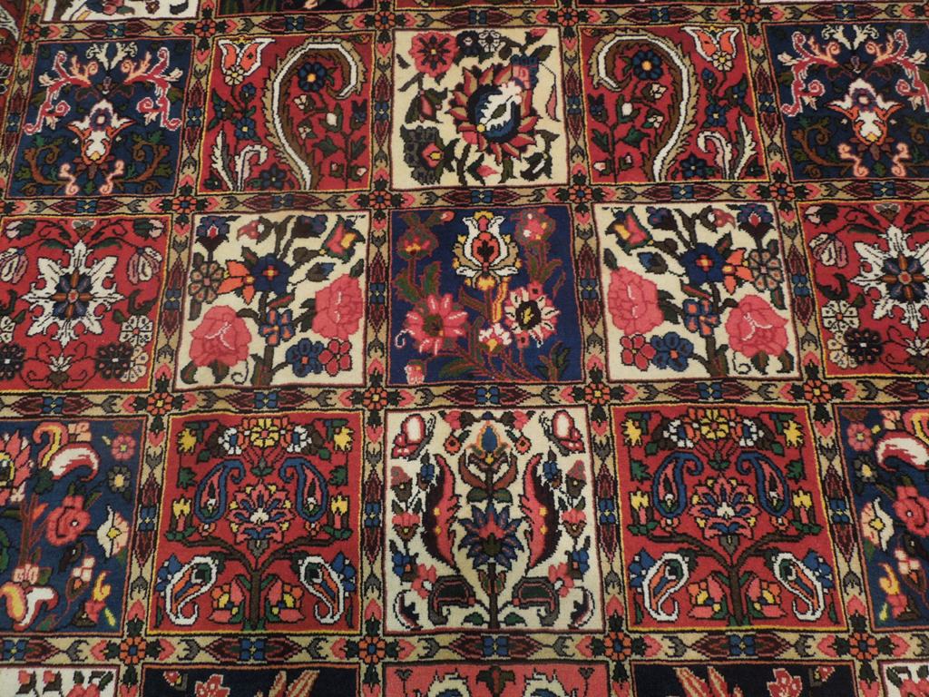 6.9 x 10.7 Persian Bakhtiar Garden Rug #PIX-18135