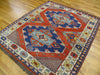 Load image into Gallery viewer, 5.7 x 6.5 Hand-Knotted Afghan Kazak Rug Wool on Wool #PIX-26211