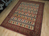 Load image into Gallery viewer, 5 x 6.6 Hand-Knotted Afghan Shirvan Caucasion Rug #PIX-19257