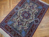 Load image into Gallery viewer, 3.7 x 5.7 Signed Super Fine Authentic Persian Esfahan Rug Wool Silk on Silk 500 KPSI #PIX-22777