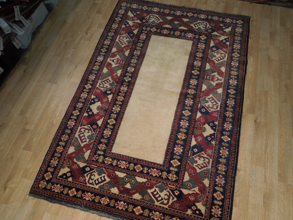 4 x 6 Hand-Knotted Gabbeh #PIX-19296
