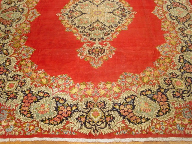 10 x 13 Authentic Persian Kerman Rug Elegant Formal #PIX-988
