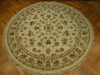 Load image into Gallery viewer, 7 x 7 Round High Quality Handmade Rug Wool and Silk #PIX-20879