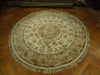 Load image into Gallery viewer, 8.0 x 8.0 Feet ROUND Fine Handmade Wool and Silk Rug#PIX-20921