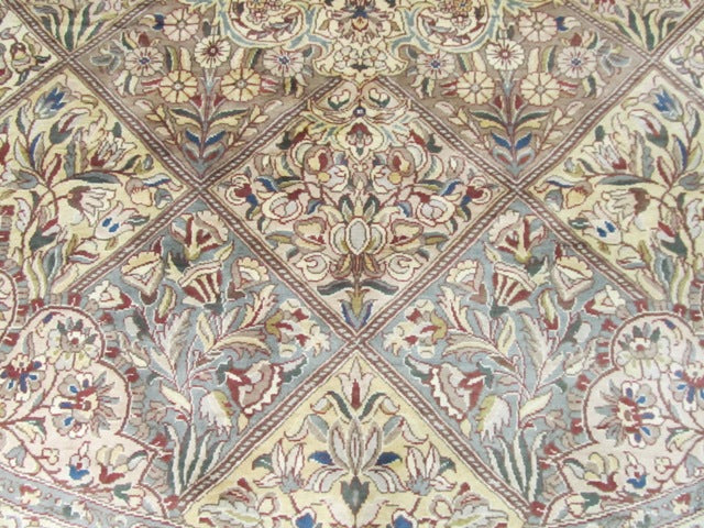 9 x 9 ROUND Handmade Wool Quality Rug Jaipour India GREEN  #PIX-15556