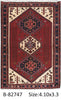 Load image into Gallery viewer, 3.5 x 5 Iran Tribal Rug Hamadan #PIX-82747
