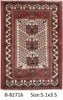Load image into Gallery viewer, 3.5 x 5 Persian Tribal Ethnic Hamadan Rug #PIX-82716