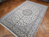 Load image into Gallery viewer, 6.9 x 10 Signed Habibian Super Fine Persian Nain Rug 6 LA 500 KPSI Wool and Silk Handmade Iran #PIX-22003