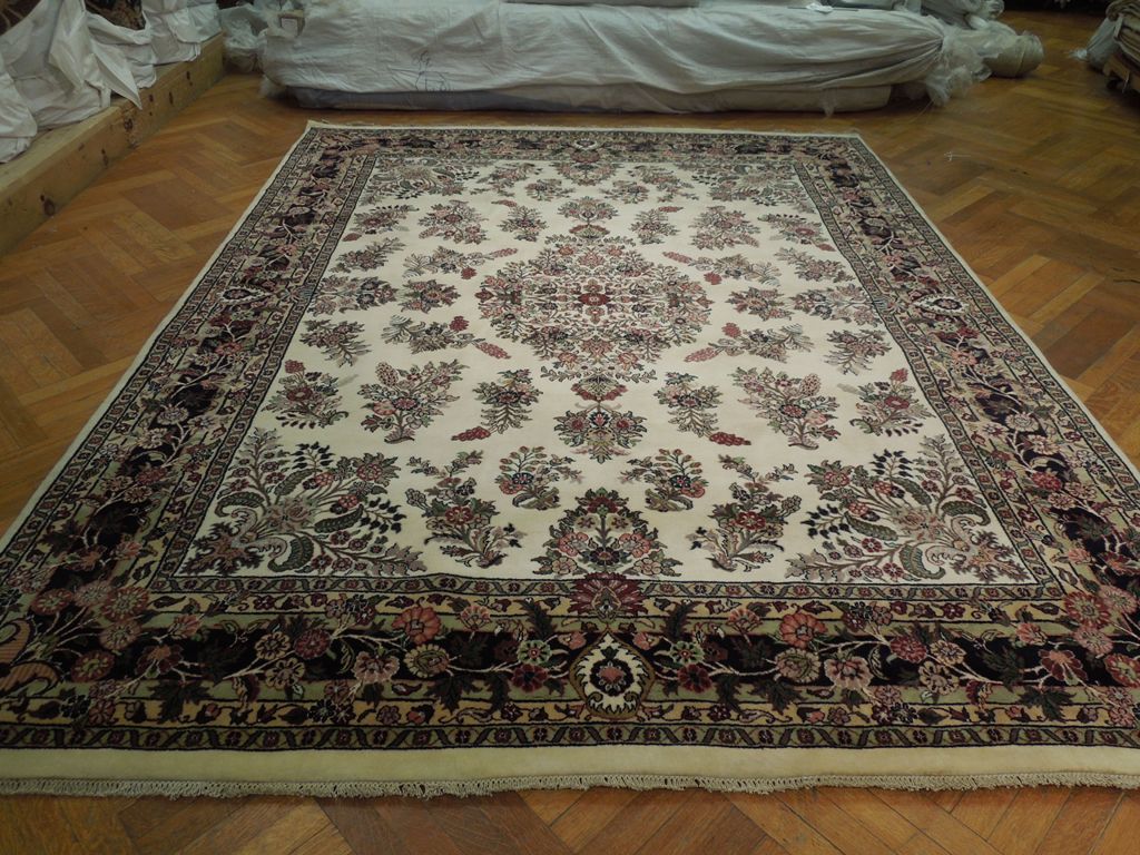 8 x 10 Quality Handmade Jaipur Sarouk Rug #PIX-20157