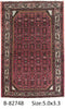 Load image into Gallery viewer, 3.4 x 5 Persian Herati Mahal Rug Pink #PIX-82748