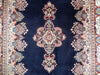 Load image into Gallery viewer, 6 x 9.2 Handmade Turkish Rug Open Field Kerman BLUE Arabic Writing #PIX-23139