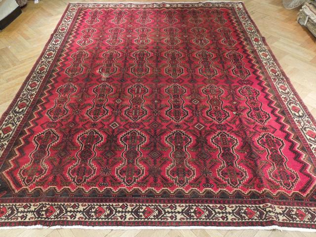 8.9 x 11 Semi-Antique Persian Tribal Hamadan Rug #PIX-15326