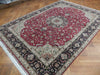 Load image into Gallery viewer, 8.2 x 11.5 Signed Authentic Persian Tabriz Rug Wool and Silk High End Handmade Iran #PIX-21881