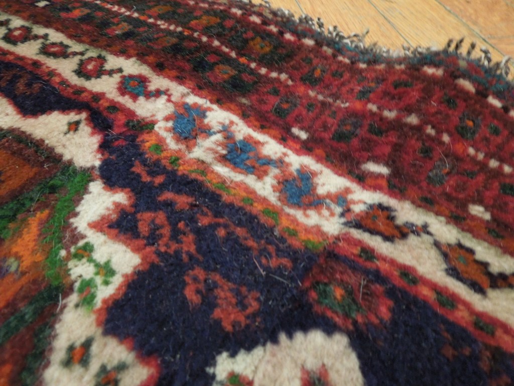 6 x 10 Semi-Antique Tribal Persian SHIRAZ Rug #PIX-19864