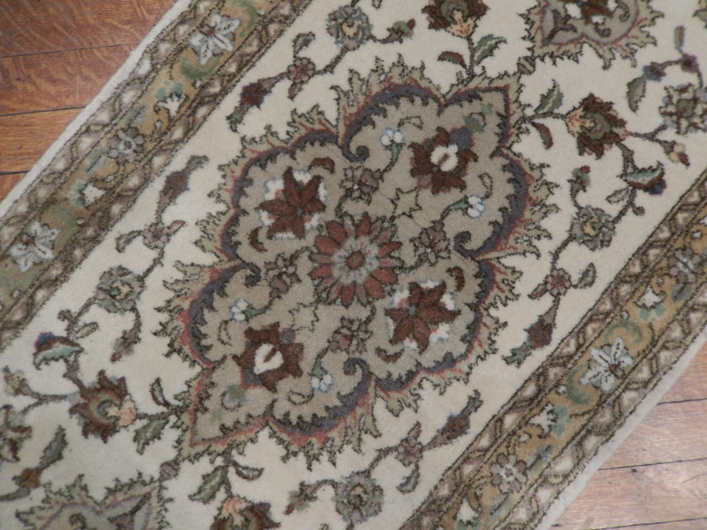2 x 4 Signed Persian Tabriz Wool Iran #PIX-23033
