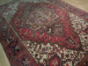 Load image into Gallery viewer, 7 x 10.8 Persian Heriz Carpet Hand-Knotted Iran Wool #B-73876