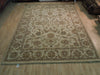 Load image into Gallery viewer, 8 x 10 Neutral Beige Gold Dense Natural Wool Rug #B-72525