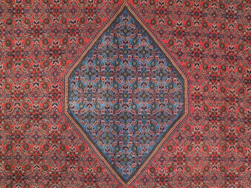7.7 x 11.3 Genuine High Quality Wool Persian Bijar Rug 1980's #PIX-17172