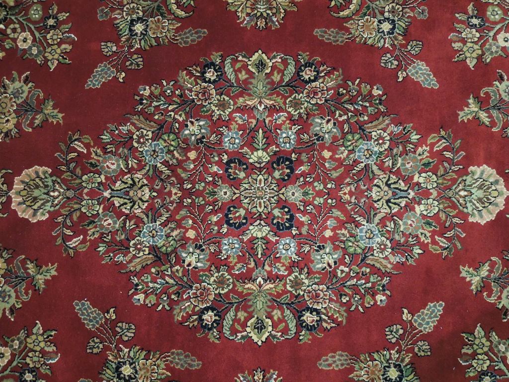 9 x 12.6 New Handmade Sarouk Rug #PIX-20607