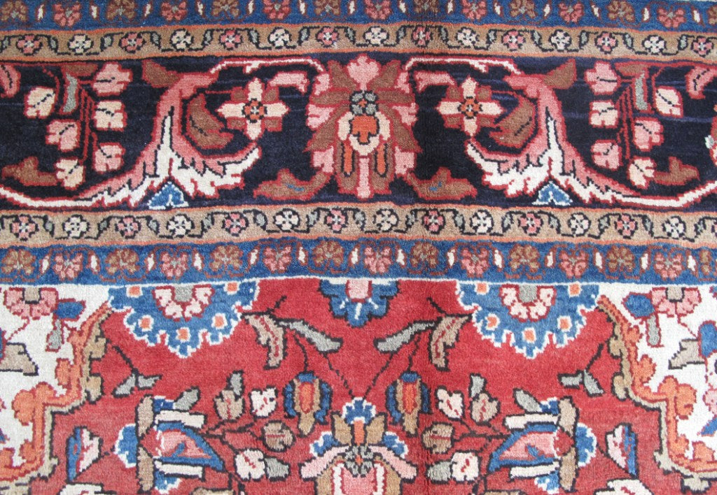 8.5 x 12.6 Persian Lilihan Hamadan Rug Tribal #B-81824