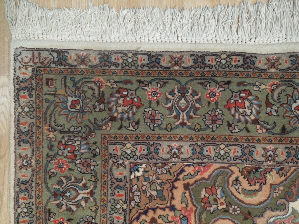 6 x 9.4 Persian High Quality 400 KPSI Tabriz Rug #PIX-18142