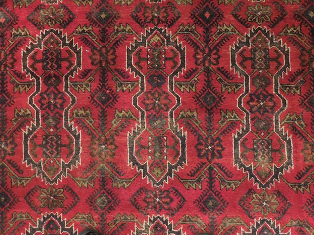 8.9 x 11 Semi-Antique Persian Tribal Hamadan Rug #PIX-15326