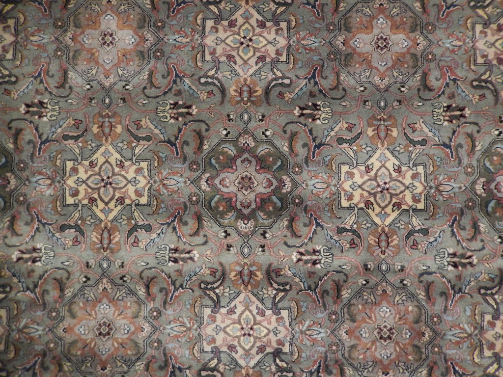 8 x 8 Feet Round Quality Handmade Jaipur Rug #PIX-22456