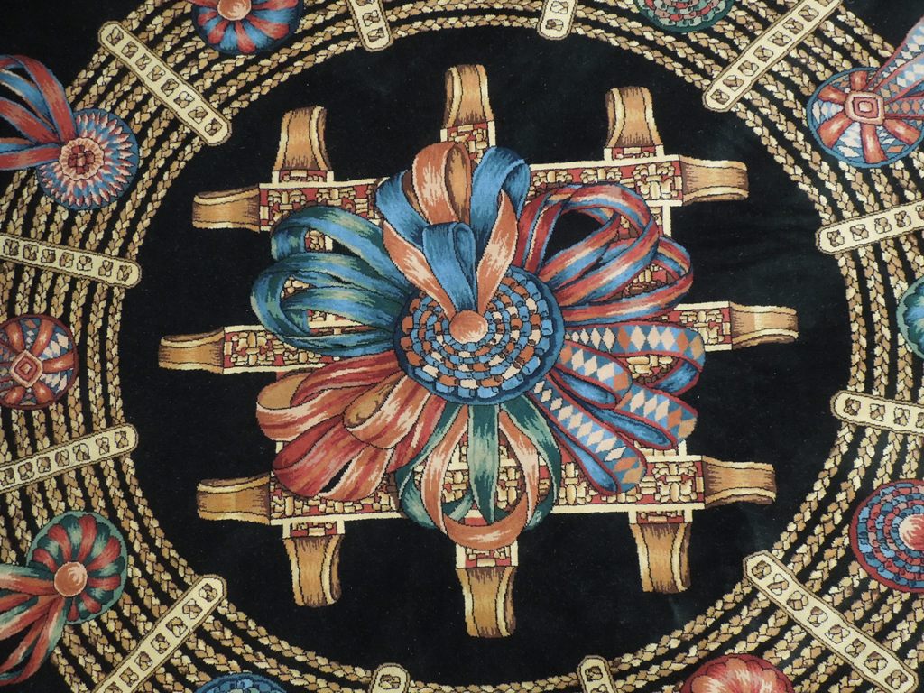 9 x 9 ROUND Handmade Rug  #PIX-20855