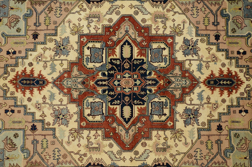 10 x 13.8 New Serapi Heriz Rug Quality Wool Hand-Knotted #B-78818