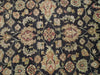 Load image into Gallery viewer, 8 x 10 Charcoal Black Natural Wool Hand-Knotted Agra Rug #B-72573