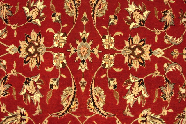 9 x 12 High Quality Wool Handmade Rug Dense Weave 18/18 Quality #PIX-14344