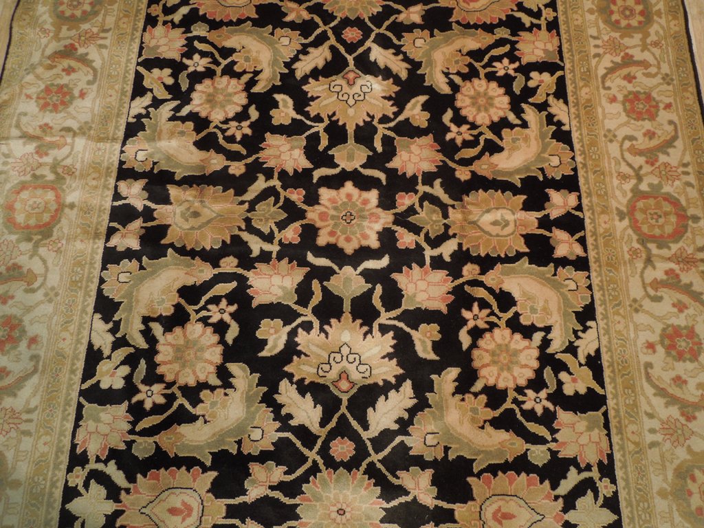 5.10 x 9.0 Chobi handmade Egypt Rug BLACK #PIX-18862