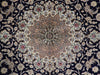 Load image into Gallery viewer, 8.6 x 8.6 Square Authentic Persian Esfahan Top Quality Wool and Silk on Silk 500 KPSI #PIX-21833