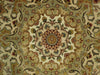 Load image into Gallery viewer, 8.2 x 8.2 Feet ROUND Wool and Silk Fine Hand-knotted Rug #PIX-20867