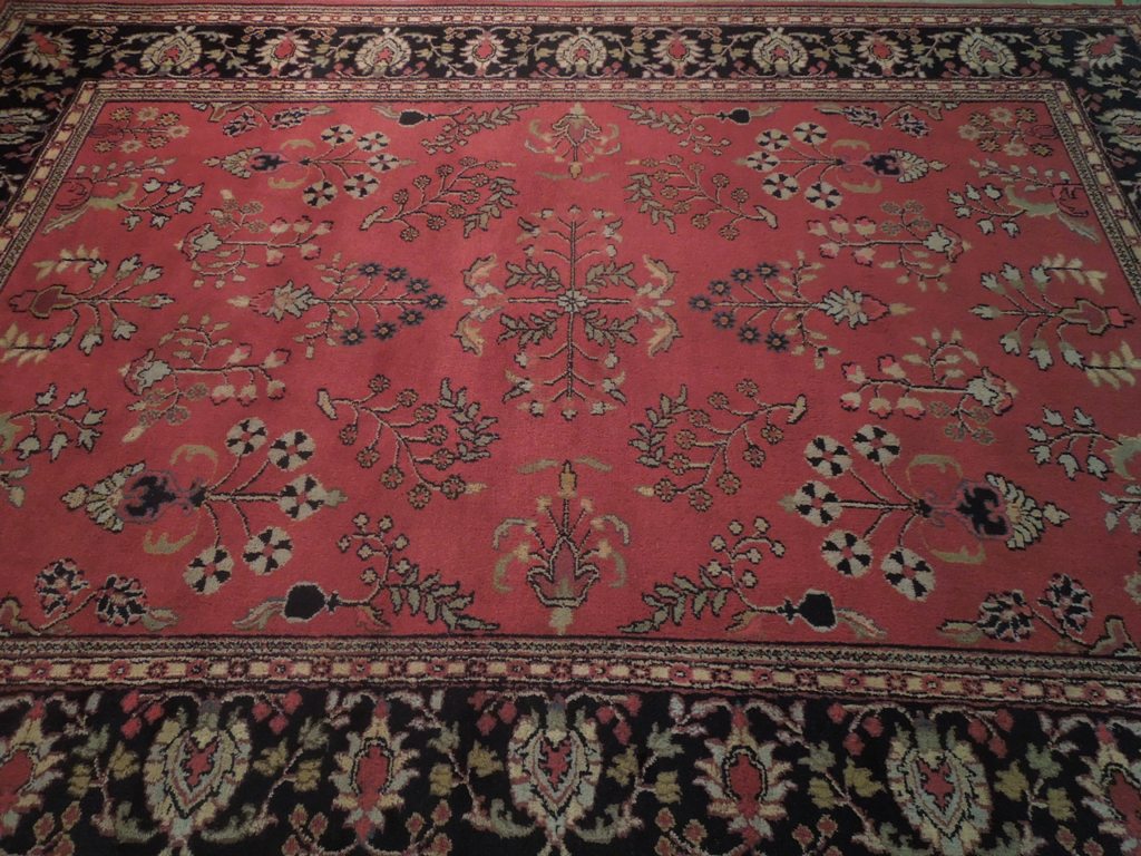 9 x 12 New Handmade India Sarouk Rug #B-74044