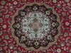 Load image into Gallery viewer, 9.10 x 12.8 High Quality Authentic Persian Tabriz Rug Handmade Iran Wool and Silk 400 KPSI #PIX-21905