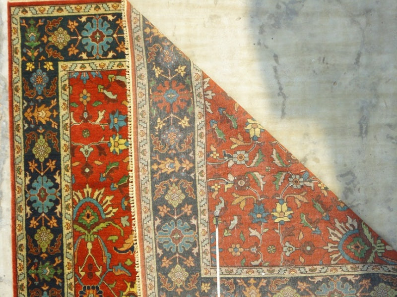 9 x 25.1 Rare Size New Handmade Rug #PIX-17909