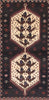 Load image into Gallery viewer, 3.3 x 4.8 Persian Decorative Tribal Rug Black #PIX-82738